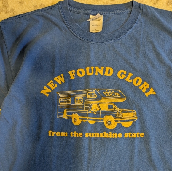 New Found Glory Vintage Tshirt Soft Cotton Tee Large Gildan Heavy Weight - Picture 2 of 8